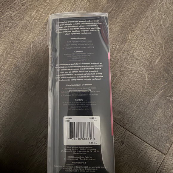 Madenform Invisible Adhesive Bra - Picture 4 of 6